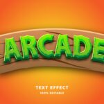 Cartoon Arcade Text Effect