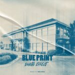 Blue Print Photo Effect