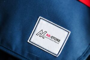 Brand Label on Fabric Logo Mockup