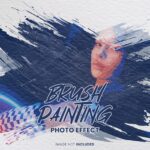 Brush Painting Photo Effect