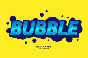 Bubble Text Effect