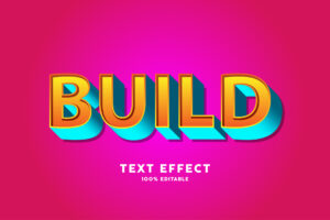 Build Text Effect