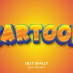 Cartoon Strong Bold Text Effect