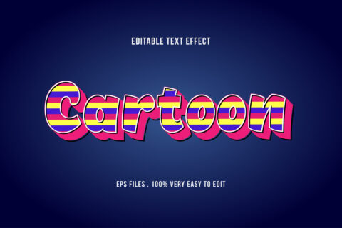 Cartoon Text Effect