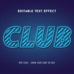 Club Text Effect