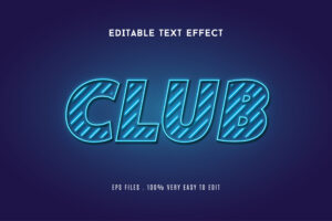 Club Text Effect