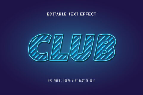 Club Text Effect