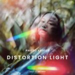 Distortion Light Photo Effect PSD