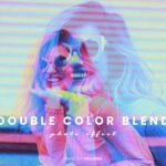 Double Color Blend Photo Effect