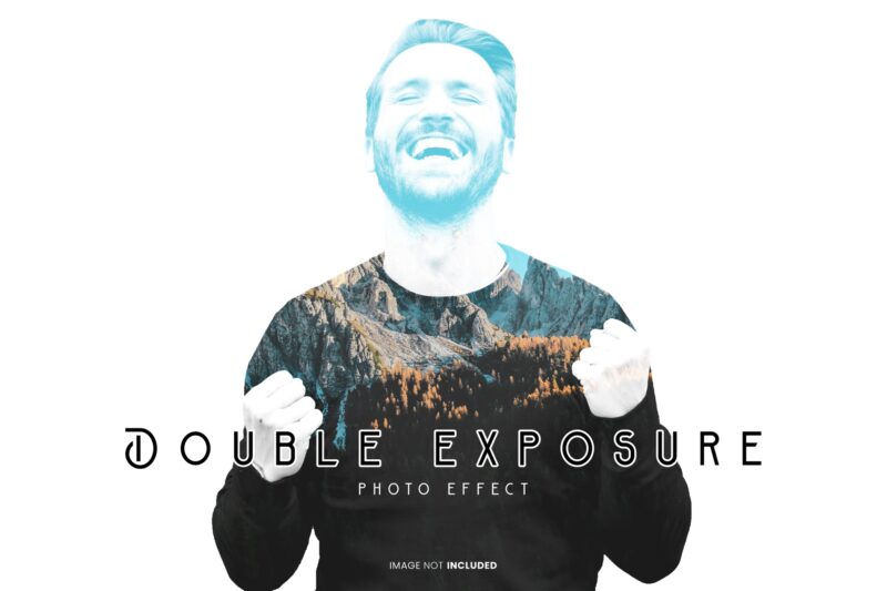 Double Exposure Photo Effect PSD