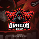 Dragon Team Esport Logo Template