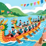 Dragon Boats Ready for Dragon Boat Festival Race