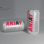 Energy Drink Can Mockup