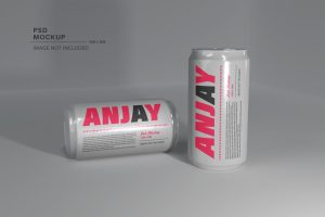 Energy Drink Can Mockup