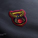 Embroidery Mascot Logo Mockup