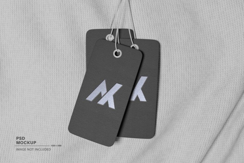 Price Tag Brand Mockup