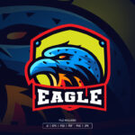 Eagle Esport Logo Template