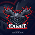 Knight Esport Logo Template