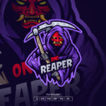 Oni Reaper Esport Logo Template