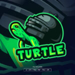 Turtle PUBG Esport Logo Template