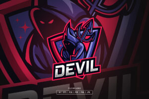 Devil Esport Logo Template