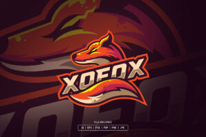 Fox Esport Logo Template