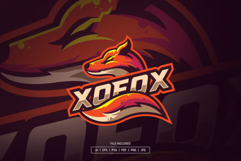 Fox Esport Logo Template