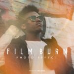 Film Burn Photo Effect