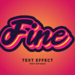 Fine Text Effect