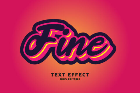 Fine Text Effect