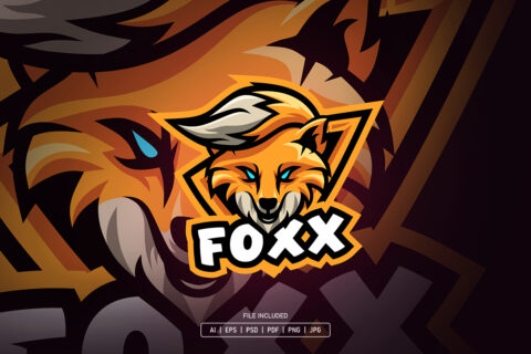 Fox Esport Logo Template