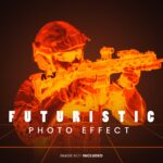 Futuristic Photo Effect