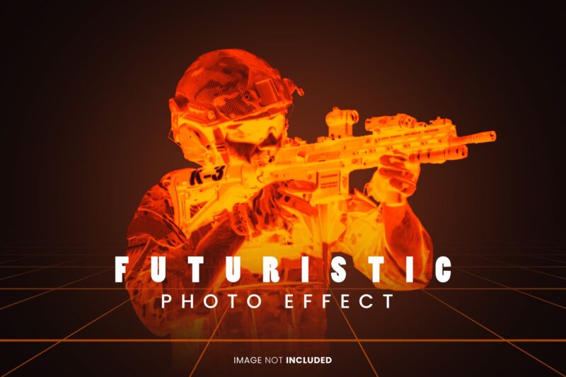 Futuristic Photo Effect