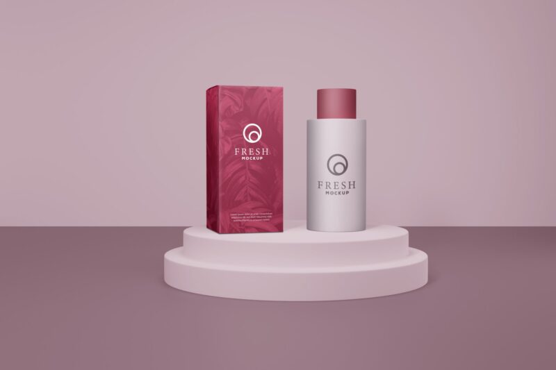 Cosmetic Gel Mockup