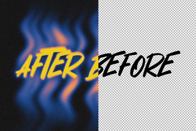 Retro Liquid Melt Text Effect