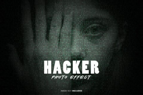 Hacker Photo Effect