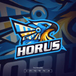 Horus Esport Logo Template