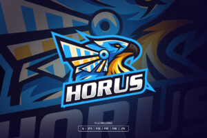 Horus Esport Logo Template