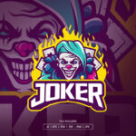 Joker Esport Logo Template