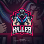 Killer Esport Logo Template