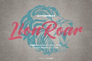 Letterpress Psd Effect