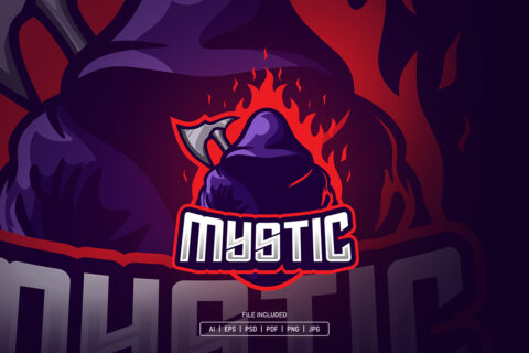 Mystic Esport Logo Template