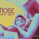 Noise Photo Effect with Acid Duotone