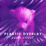 Plastic Overlay Photo Effect with Purple Duotone