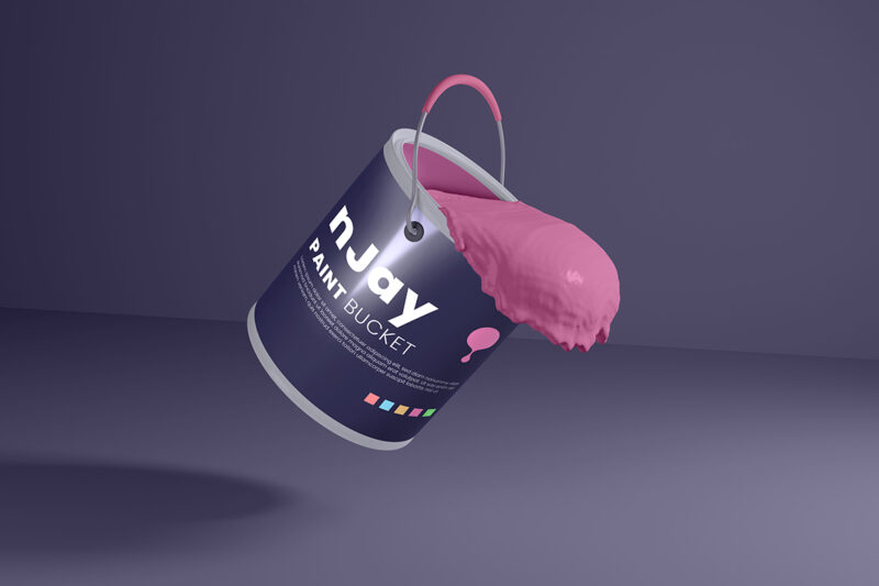 Paint Bucket Mockup