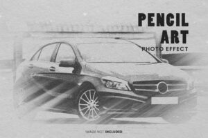 Pencil Art Photo Effect