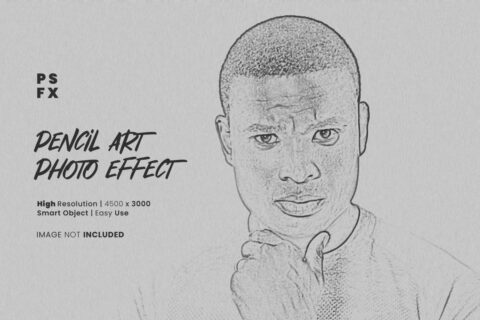 Pencil Art Photo Effect