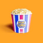 Popcorn Cup Mockup