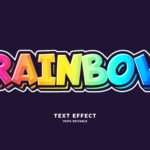 Rainbow Text Effect