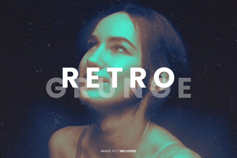 Retro Grunge Photo Effect